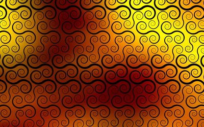 Swirl pattern wallpaper