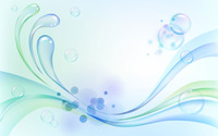 Water waves and bubbles wallpaper 1920x1200 jpg