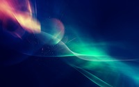 Waves and colorful blurs wallpaper 1920x1200 jpg