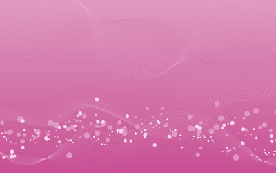 White bubbles between white and pink curves wallpaper