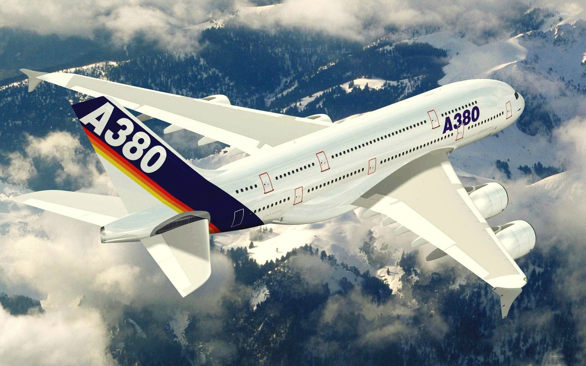 Airbus A380 [2] wallpaper - Aircraft wallpapers - #27263