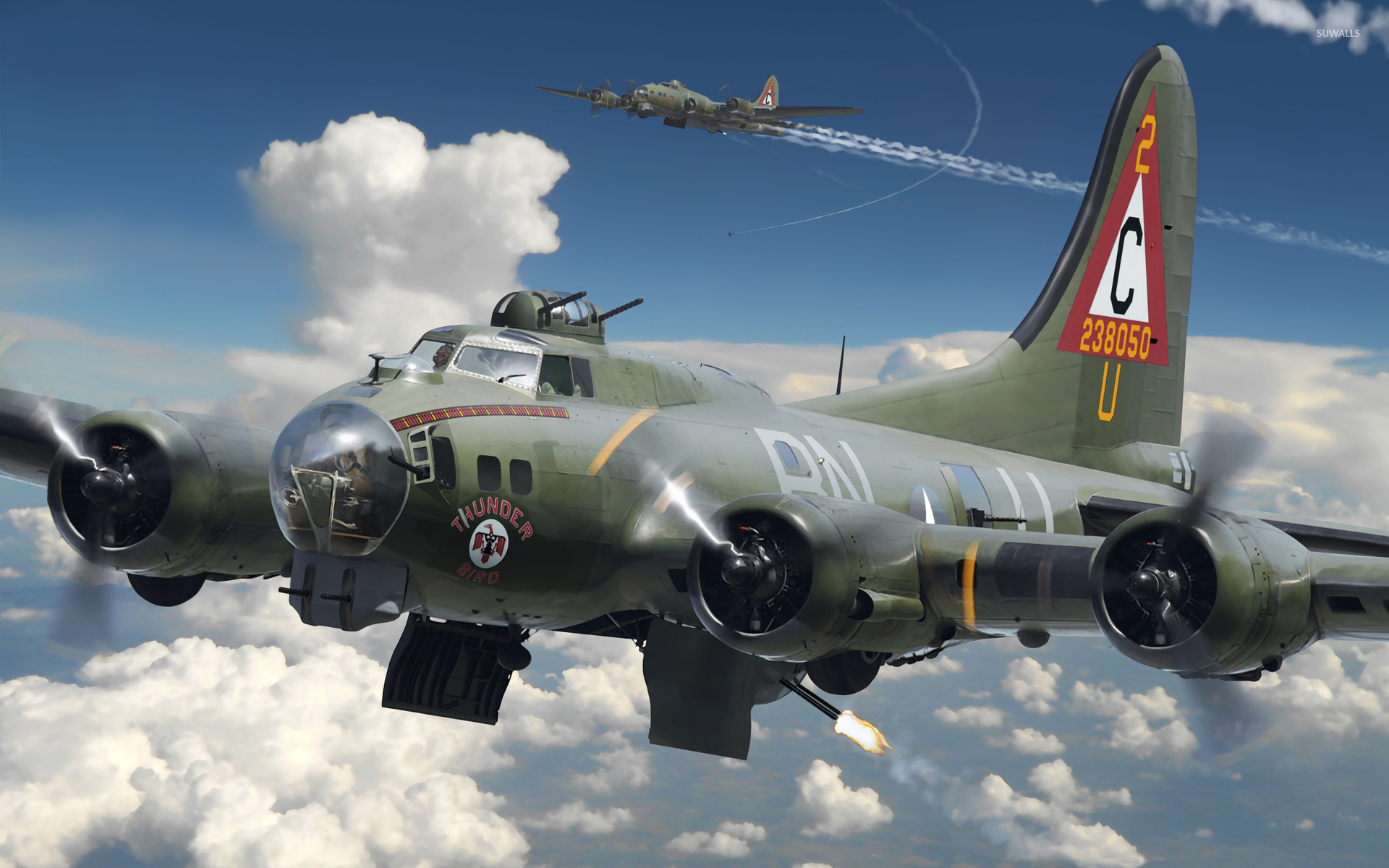 Boeing B-17 Flying Fortress wallpaper - Aircraft wallpapers - #46434