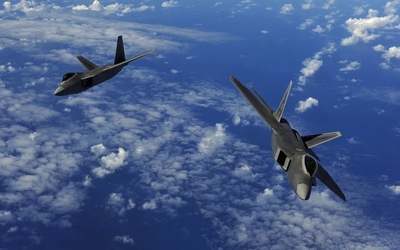 Lockheed Martin F-22A Raptor Wallpaper