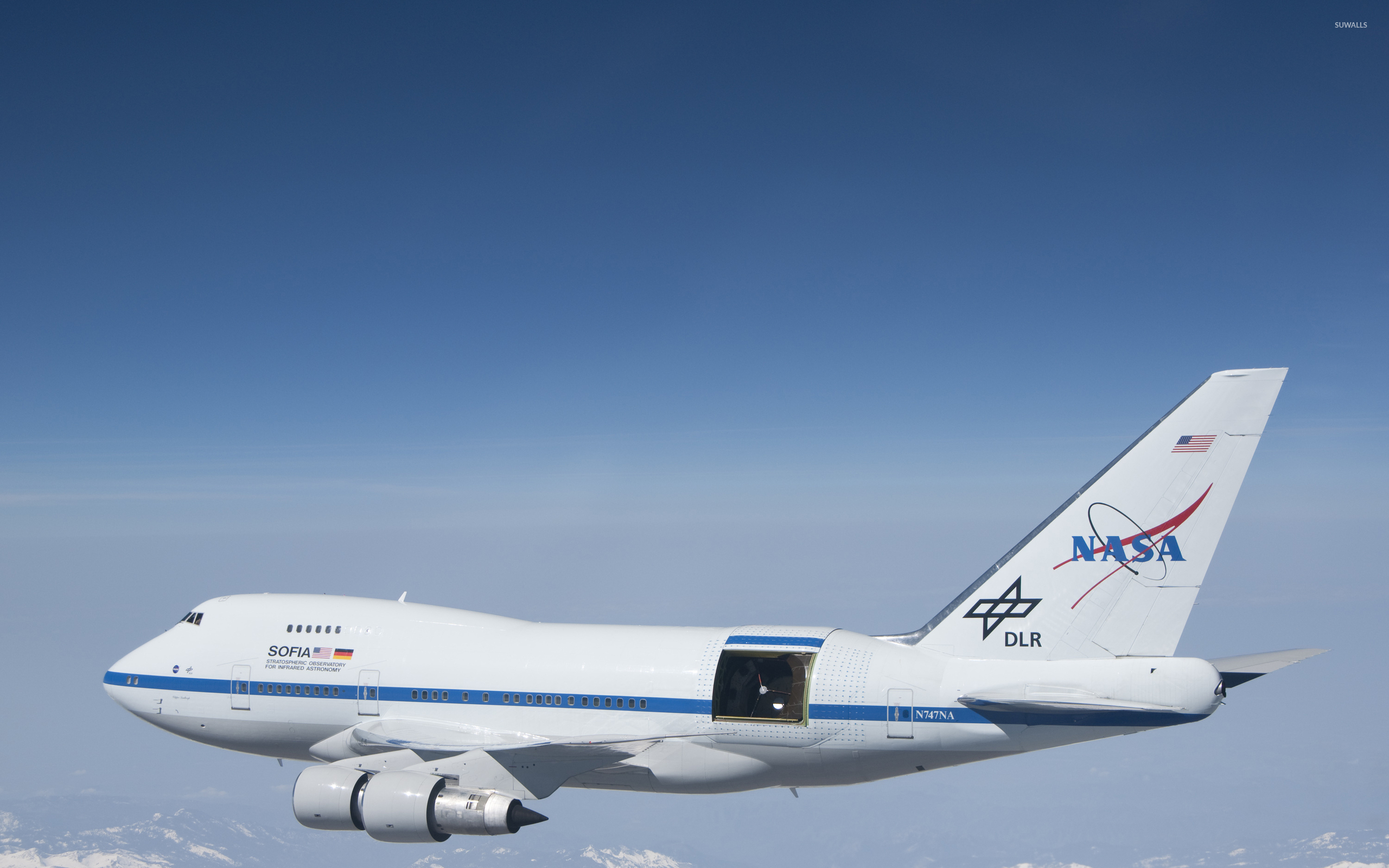 Nasa Boeing 747 in-flight wallpaper - Aircraft wallpapers - #49149