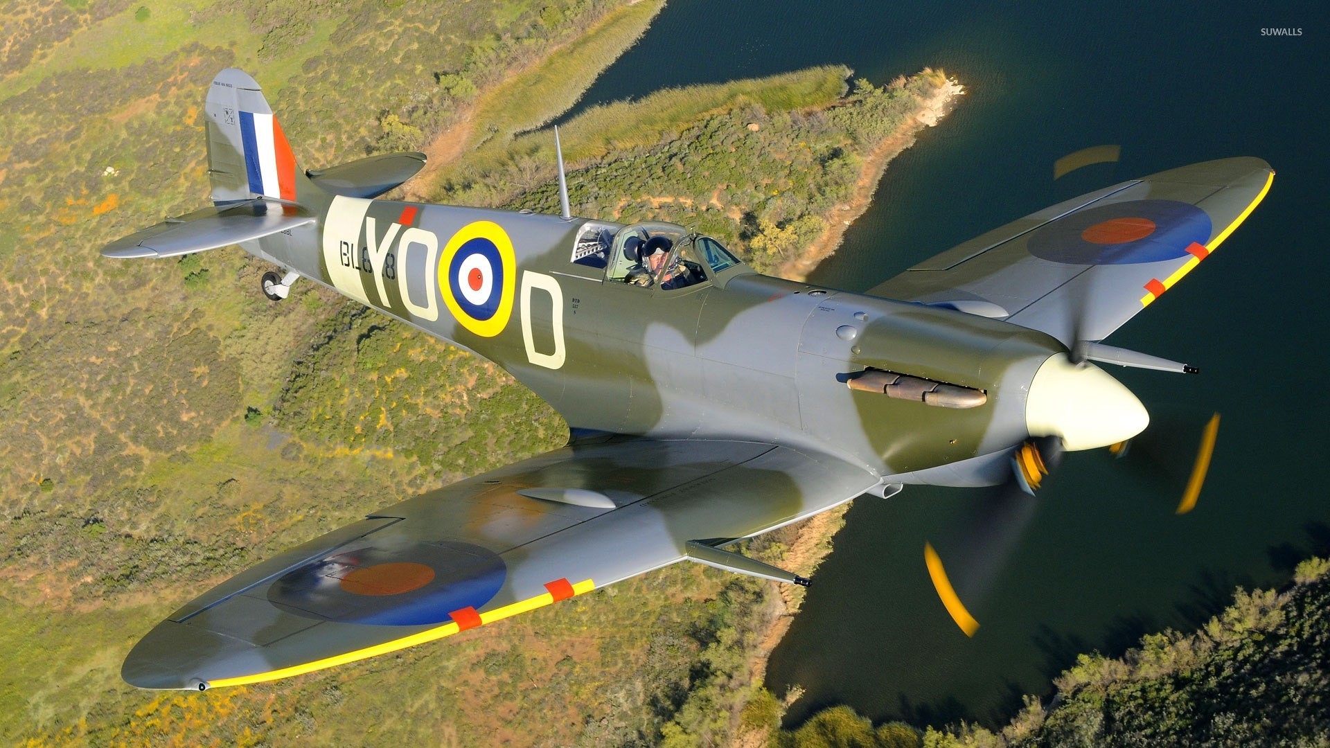 Spitfire MkIX replacement menu wallpaper and music  updated directory  03172022