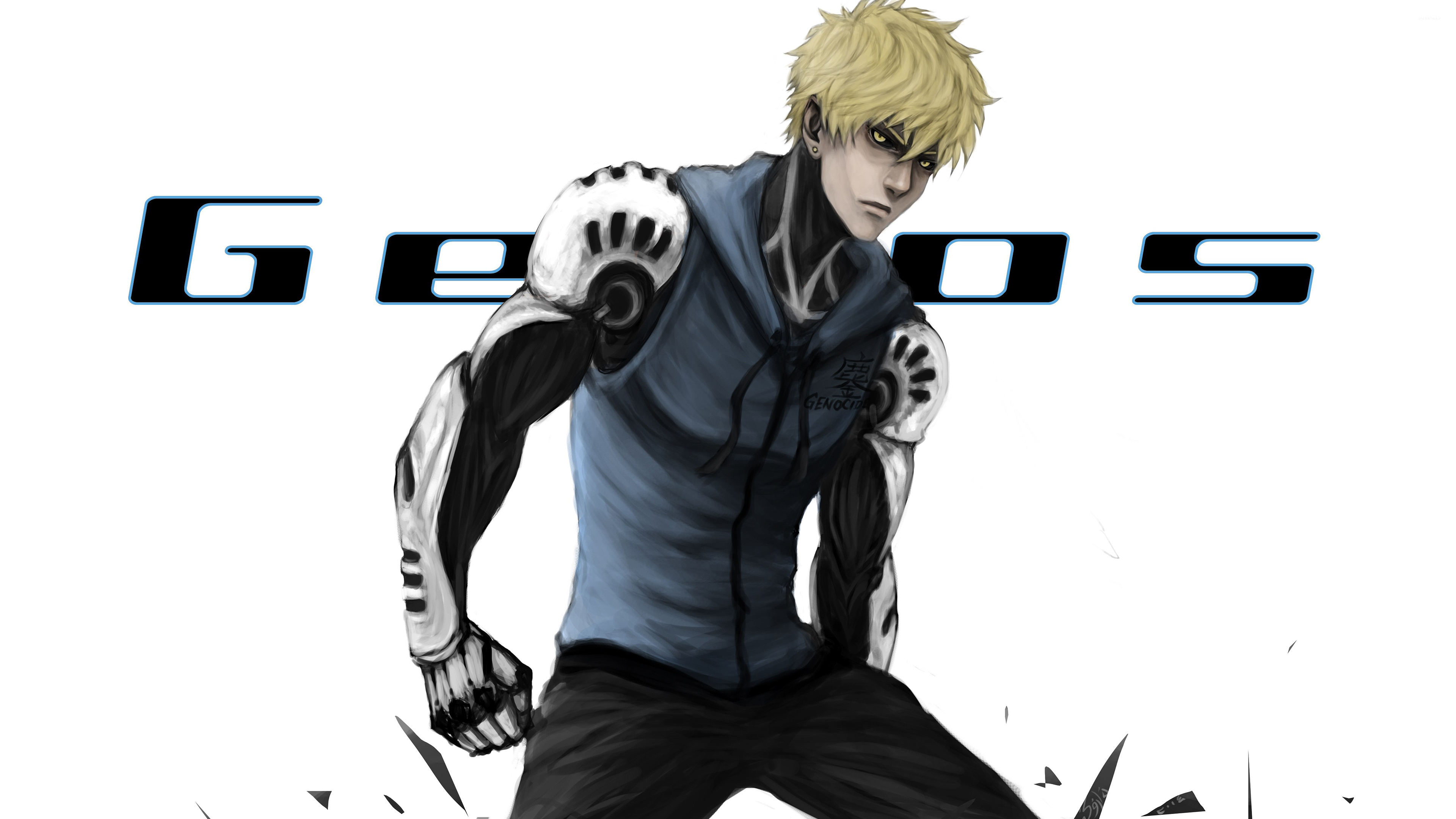 Angry Genos In One Punch Man Wallpaper Anime Wallpapers