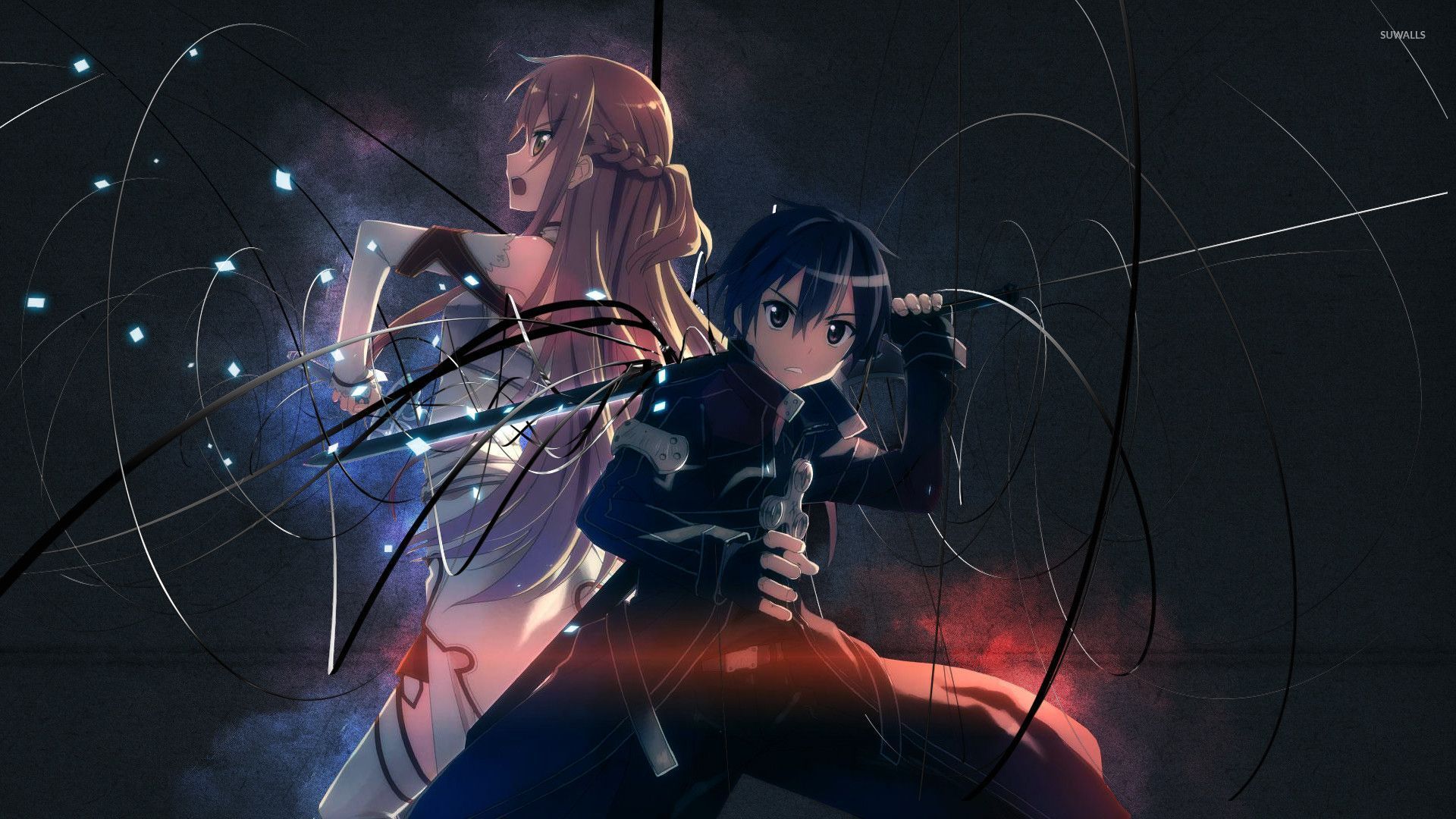 Asuna and Kirito - Sword Art Online wallpaper - Anime wallpapers - #27571