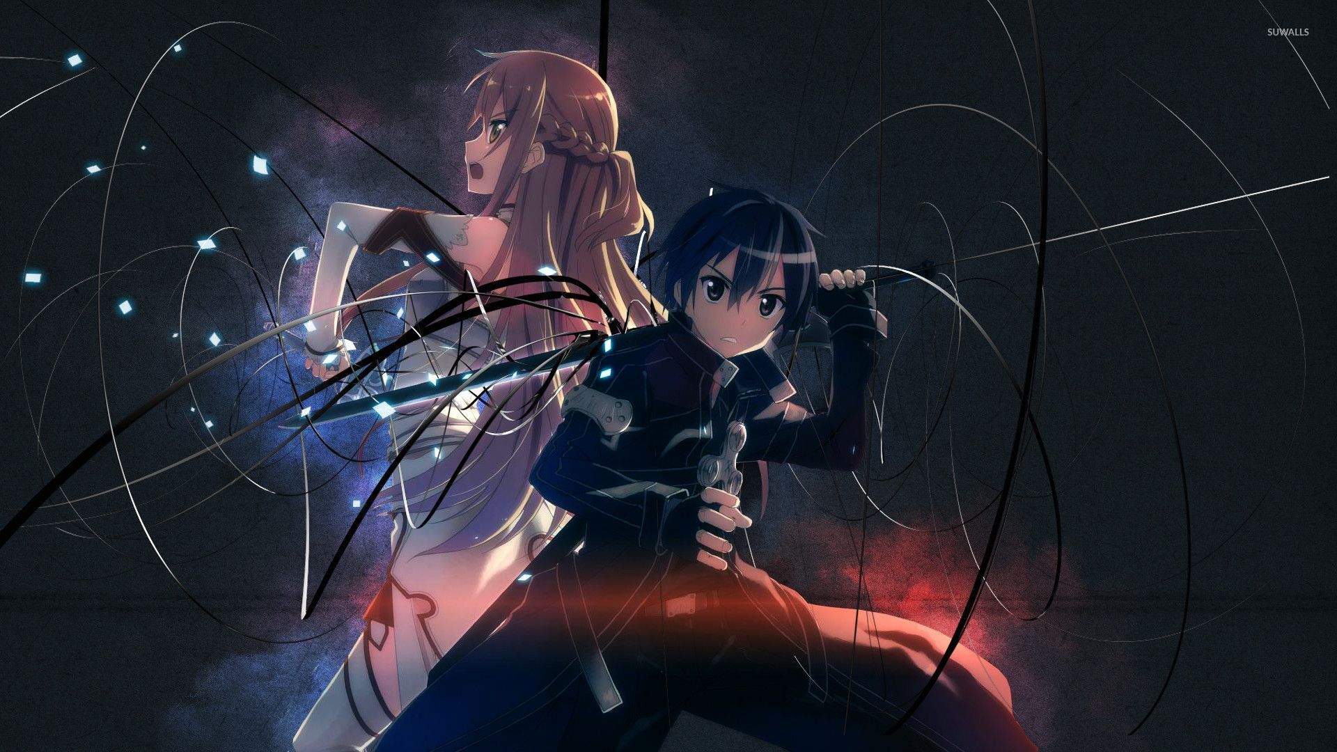 Asuna And Kirito Sword Art Online Wallpaper Anime Wallpapers