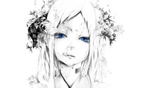 Blue eyed girl crying wallpaper 2880x1800 jpg