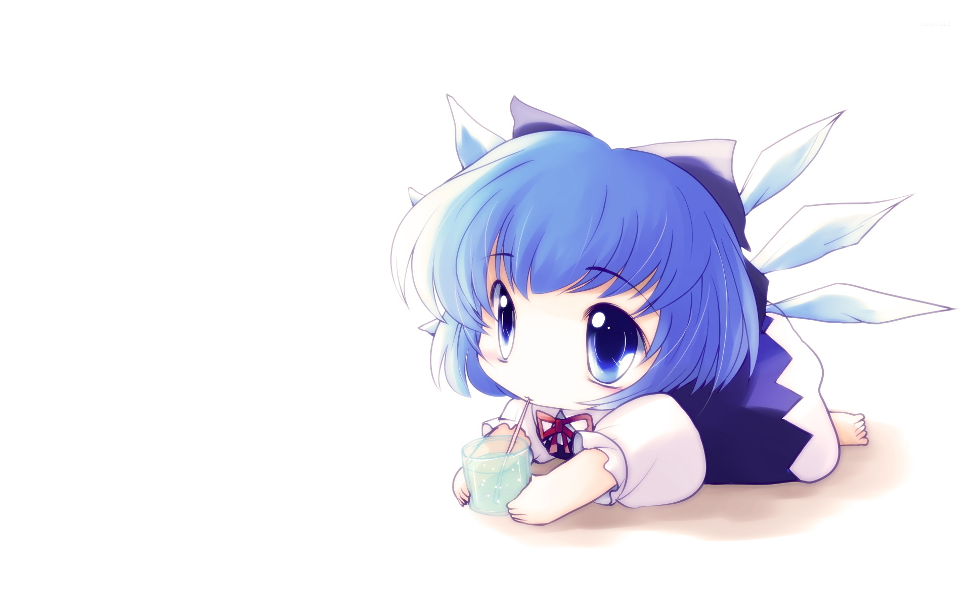 Wallpaper ID 151858  anime anime girls pictureinpicture Cirno free  download