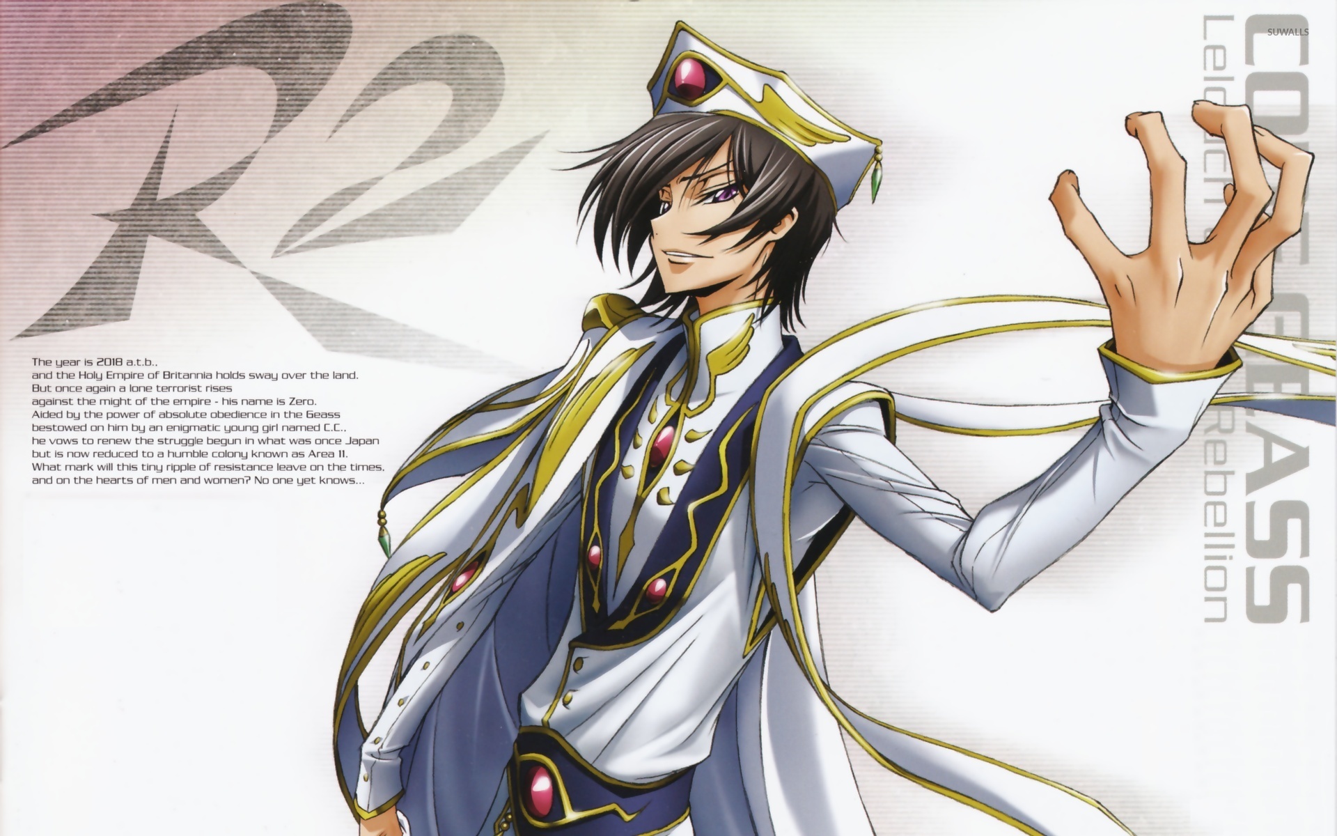 Lelouch Lamperouge - Code Geass [5] wallpaper - Anime wallpapers - #33505