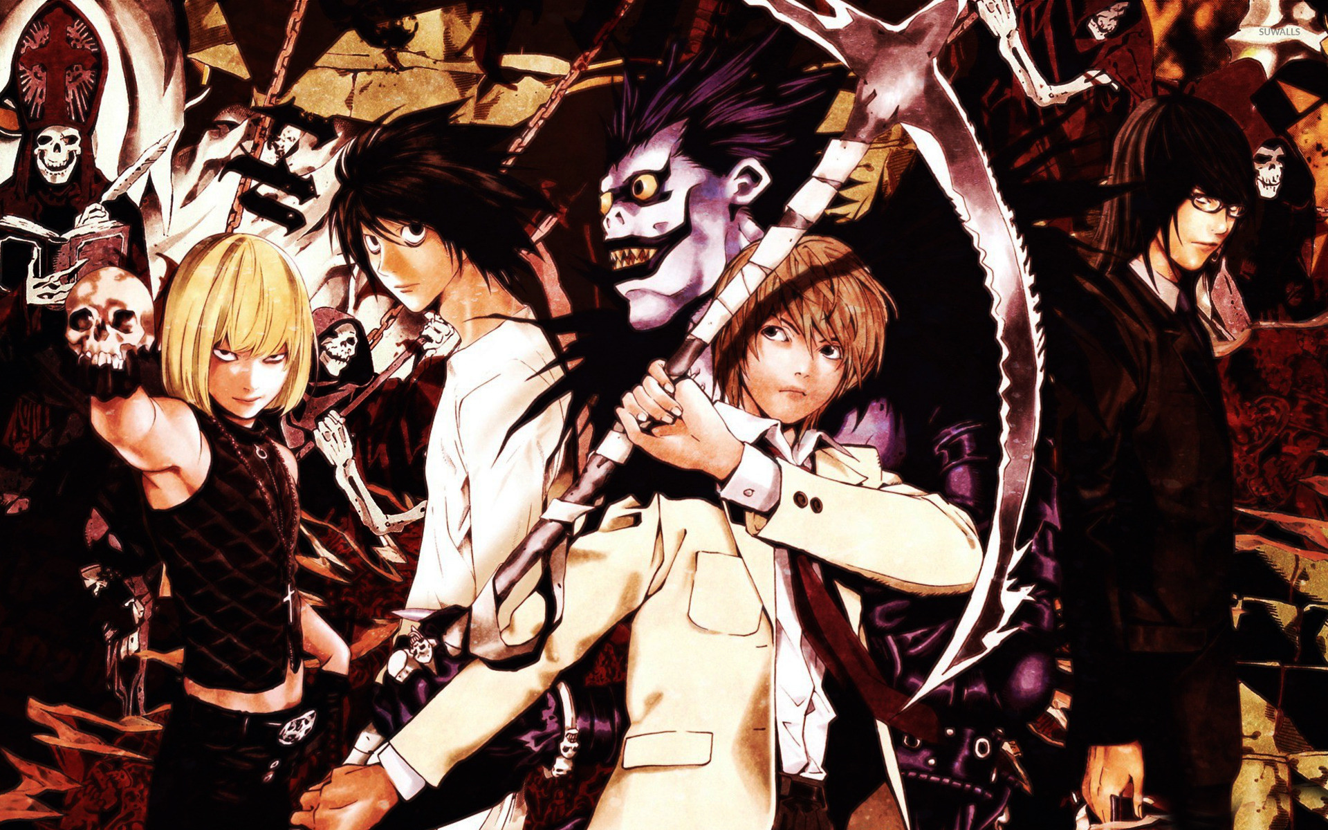 Wallpaper ID 334204  Anime Death Note Phone Wallpaper  1440x2560 free  download
