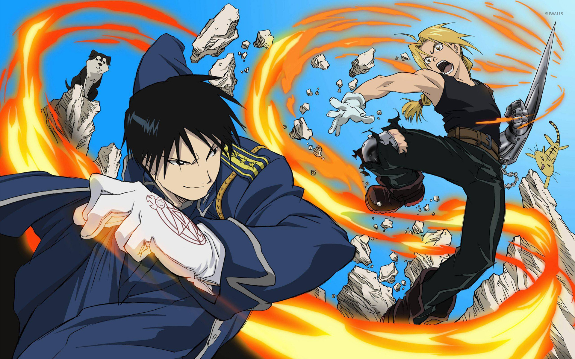 Edward Elric and Roy Mustang - Fullmetal Alchemist wallpaper - Anime  wallpapers - #16031