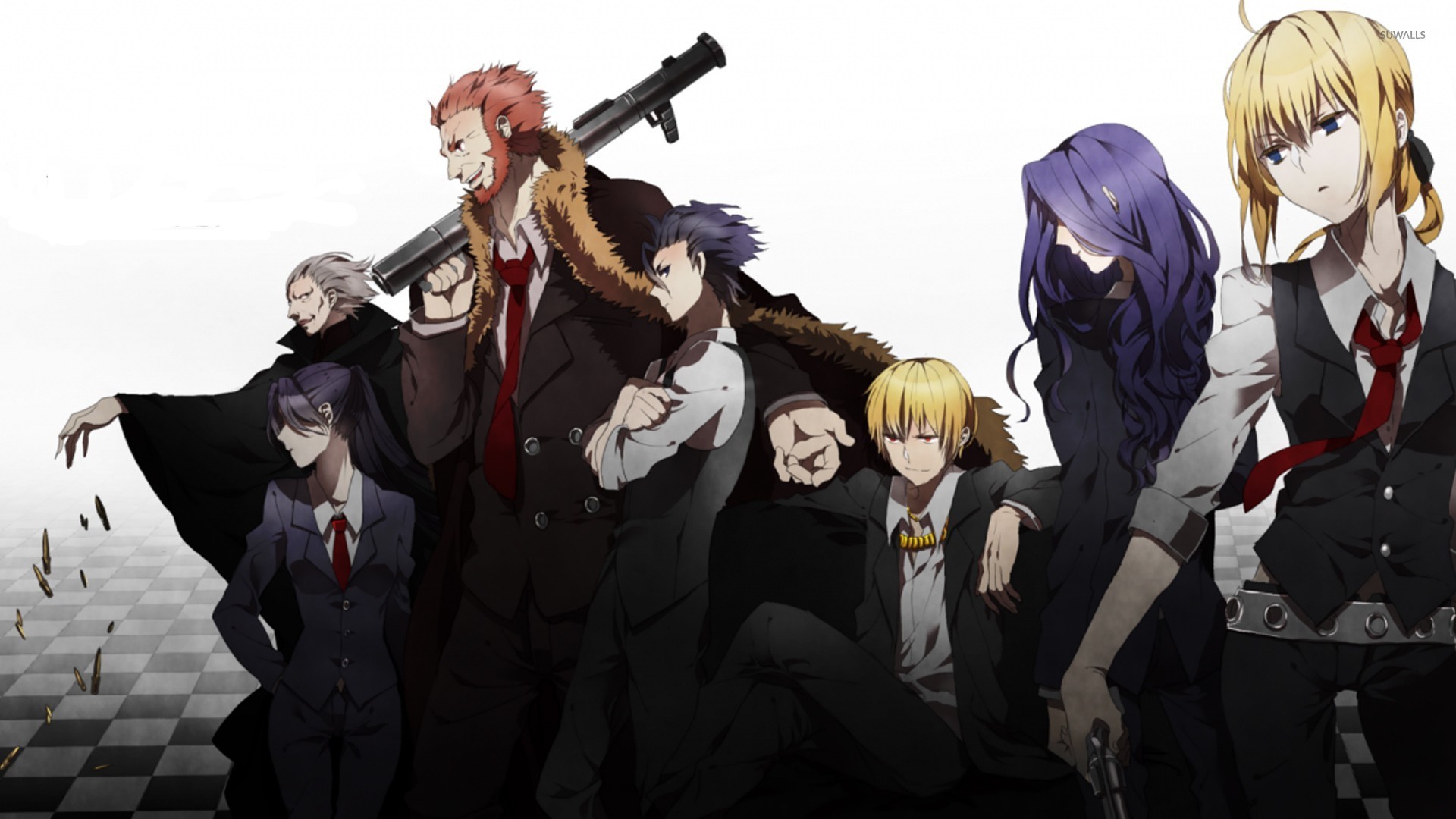 Download Characters Of Fate/stay Night Wallpaper