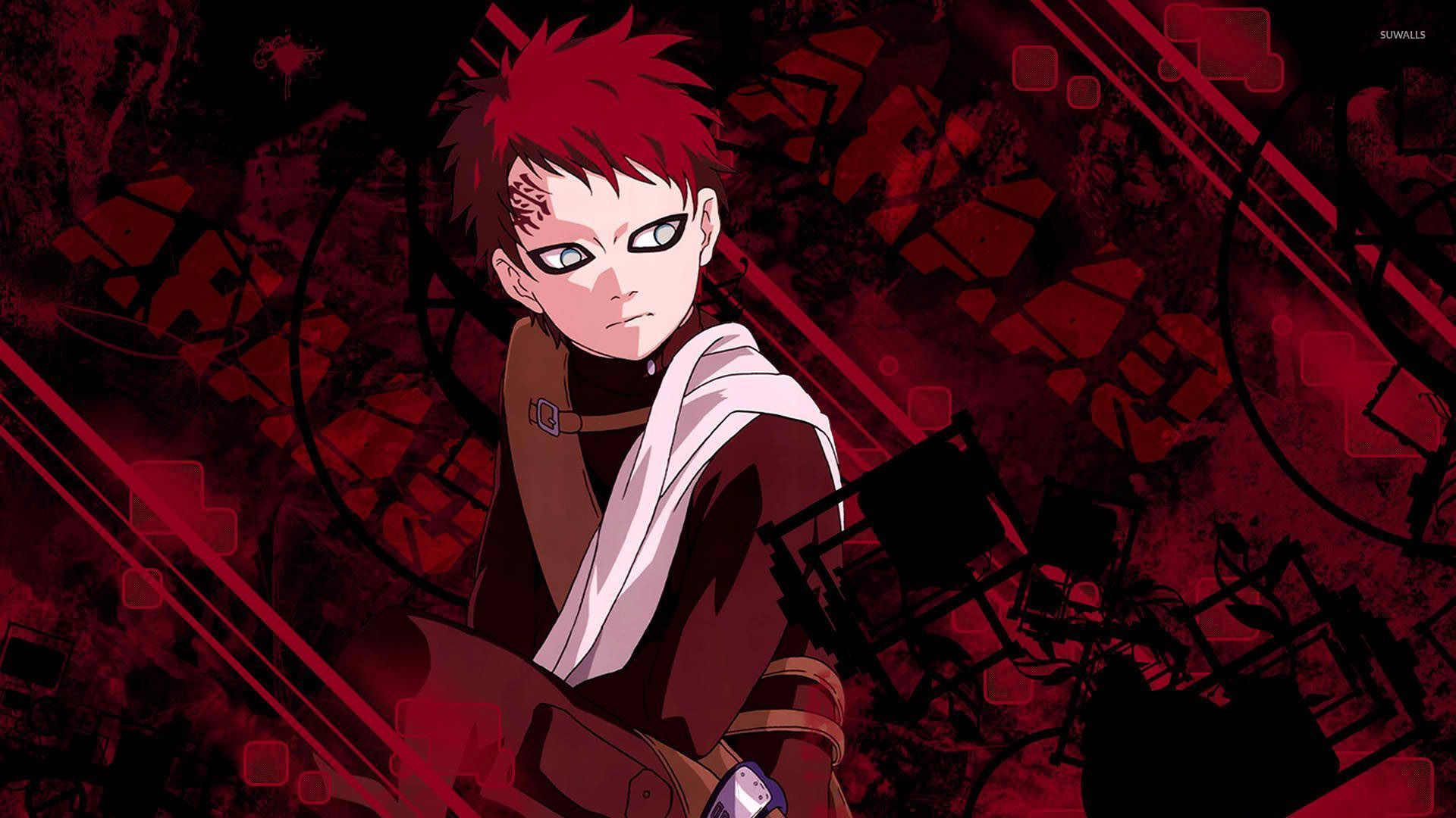 Download Gaara in the Anime series Naruto Wallpaper