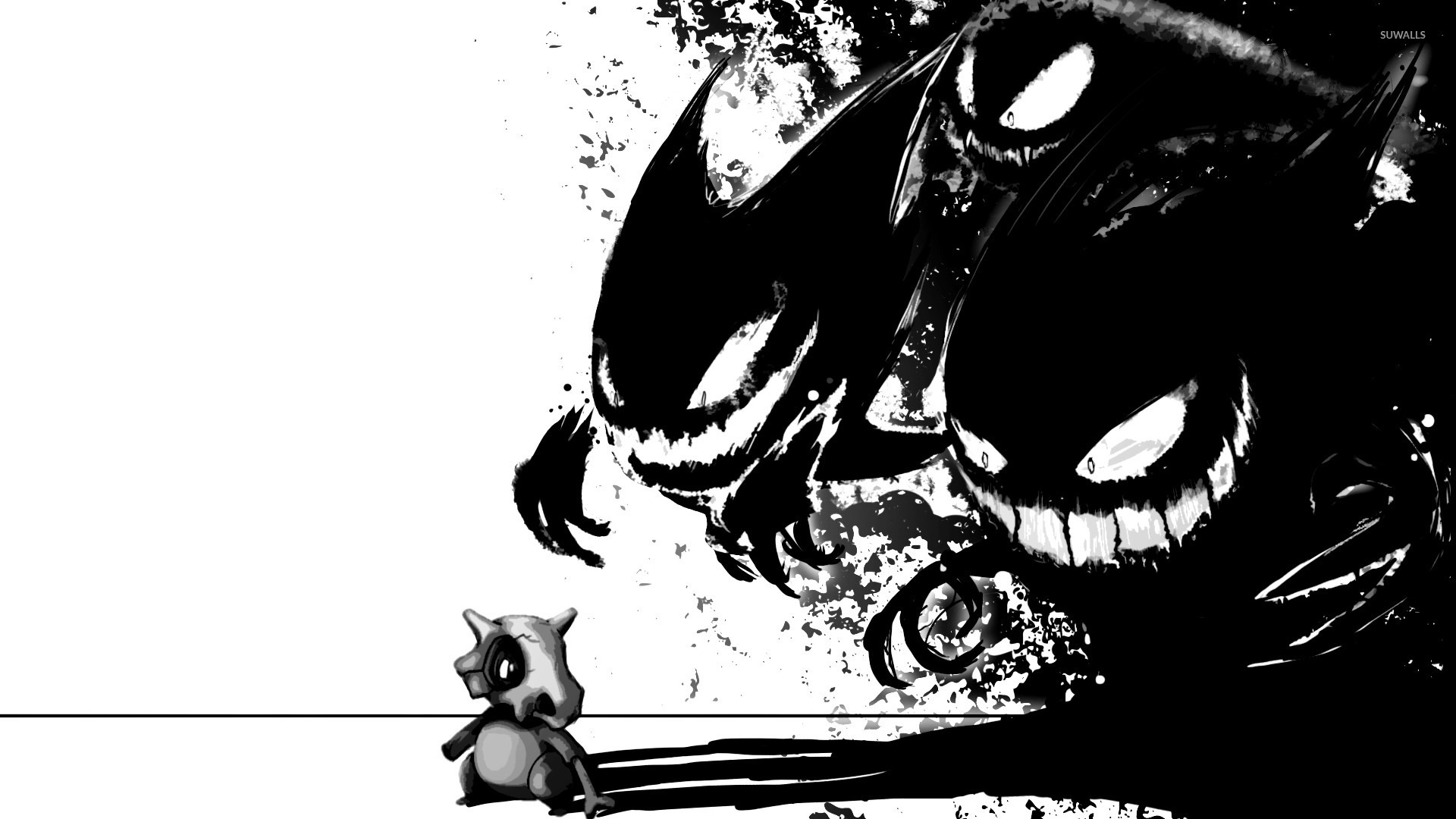 Gengar and Cubone - Pokemon wallpaper - Anime wallpapers - #16018