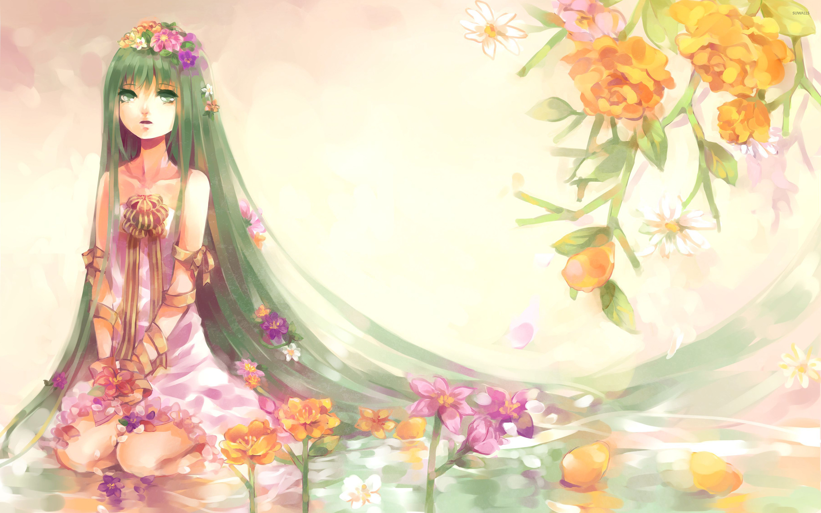 29+ Flower Anime Wallpaper - Anime Top Wallpaper