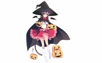 Girl witch with pumpkin wallpaper 1920x1200 jpg