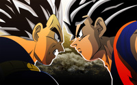 Goku vs Vegeta - Dragon Ball Z wallpaper 1920x1200 jpg