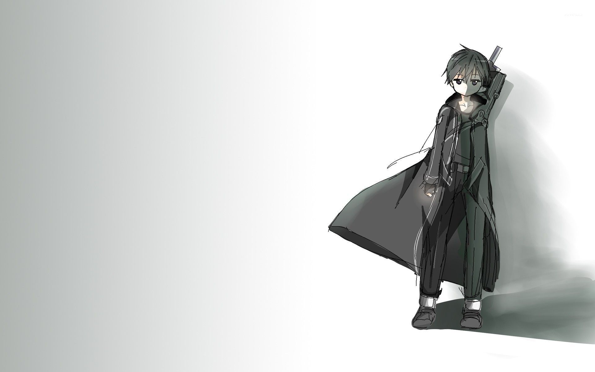 Sword Art Online Kirito wallpaper: Kirito - người chơi hàng đầu và làm tan vỡ quyền lực của hệ thống SAO. Xem hình nền Sword Art Online Kirito rực rỡ đầy sức mạnh và dũng cảm để cảm nhận cảm giác điều khiển nhân vật anh hùng trong trò chơi thực tế ảo lần này.