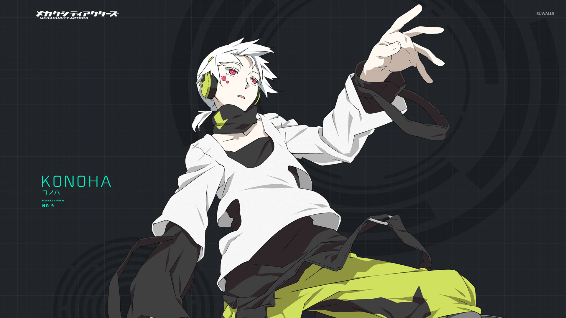 Konoha 「コノハ」 Mekaku city actors - Art By Shidu http