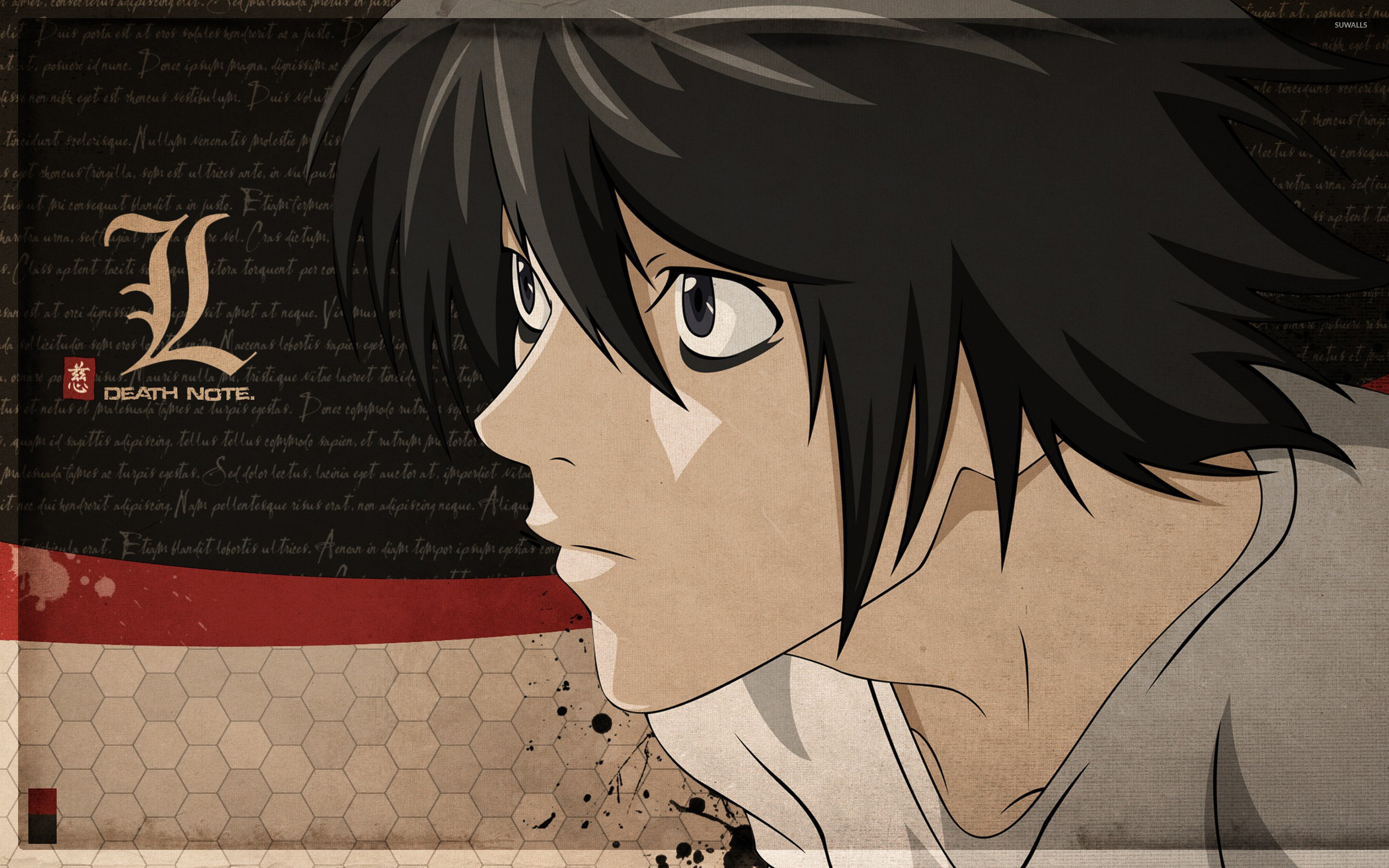 Anime Death Note L Death Note HD wallpaper  Peakpx