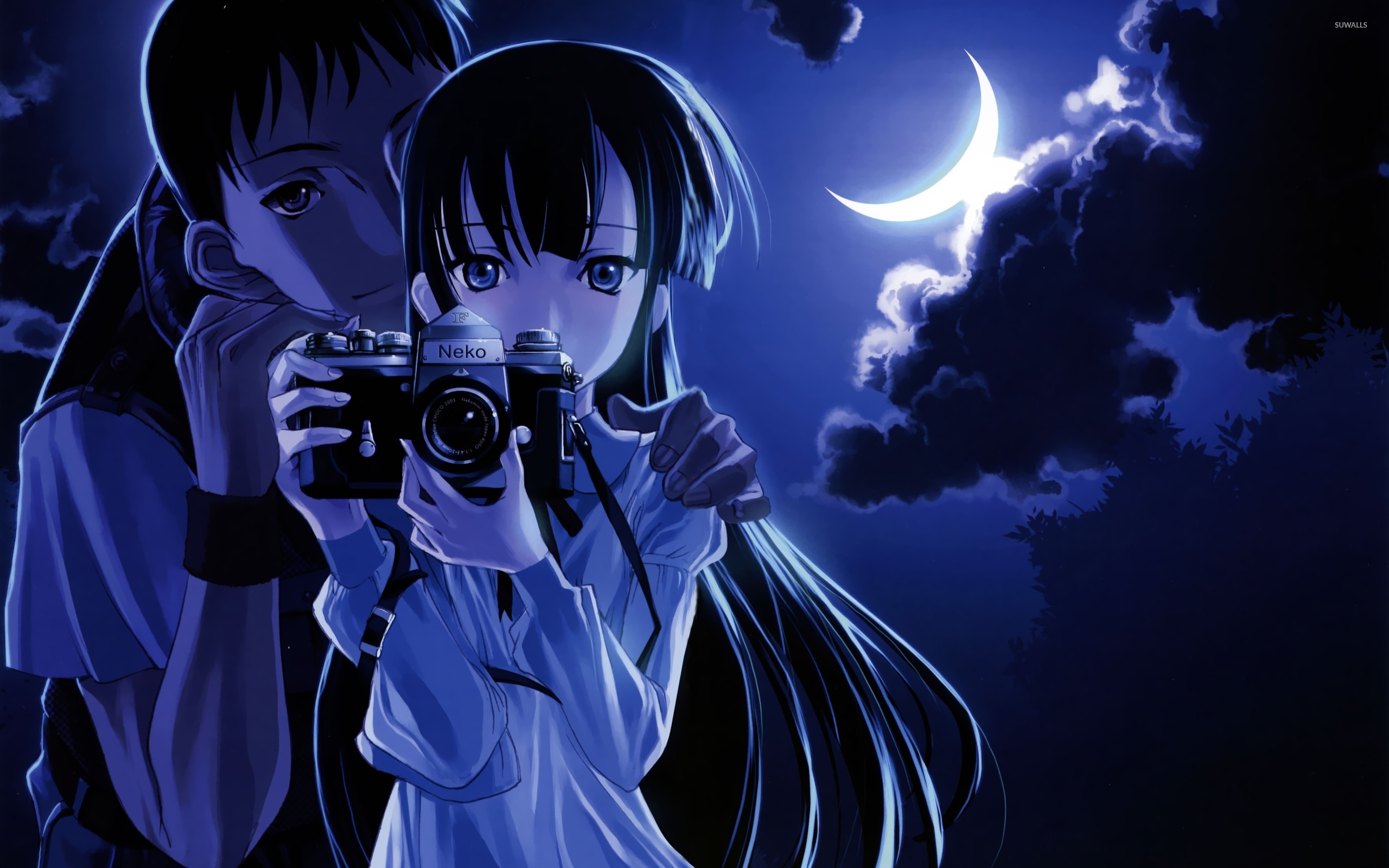 Lady Luna and Kouhei from Tsukuyomi: Moon Phase wallpaper - Anime  wallpapers - #51326