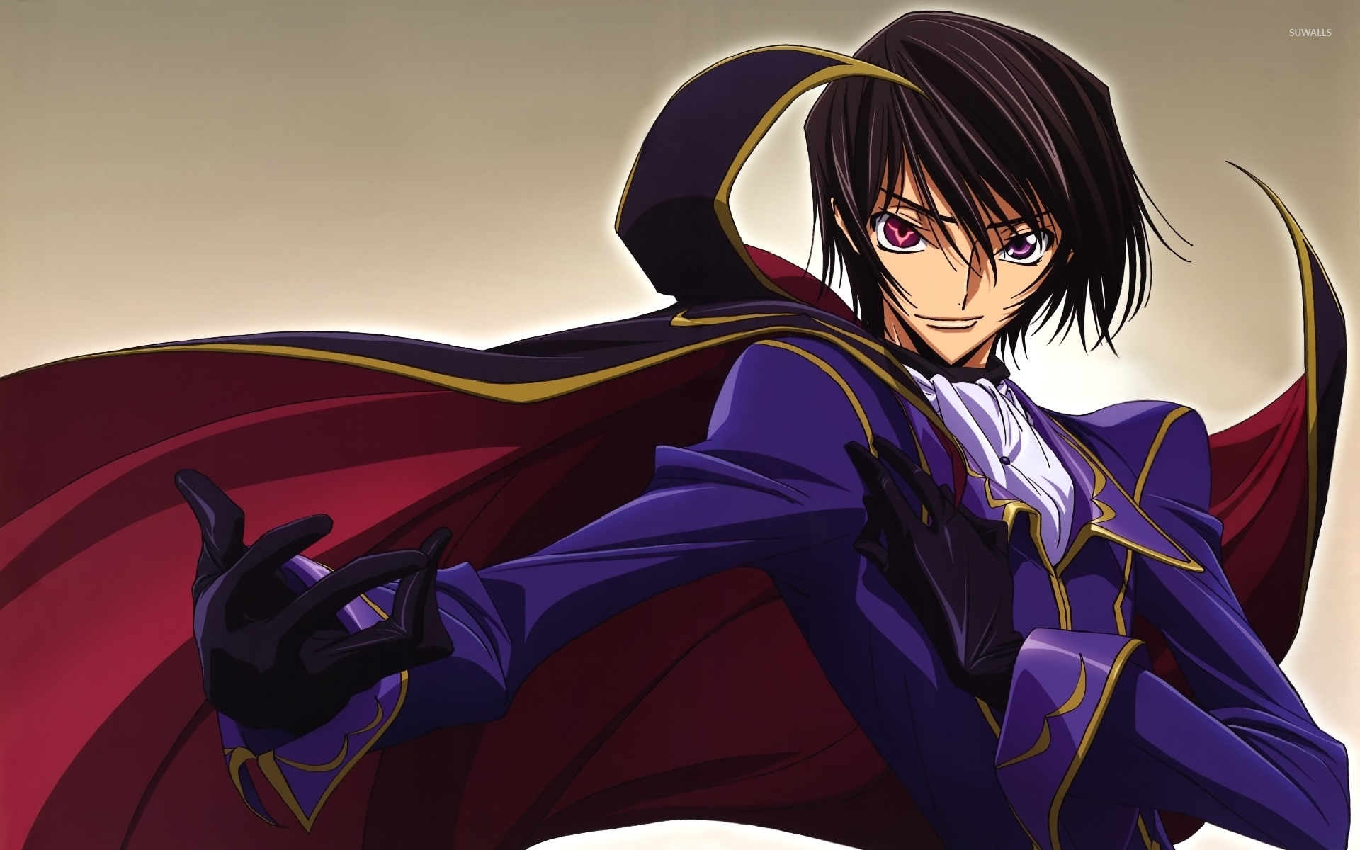 Lelouch Lamperouge Wallpaper - Code Geass Dark Art Background