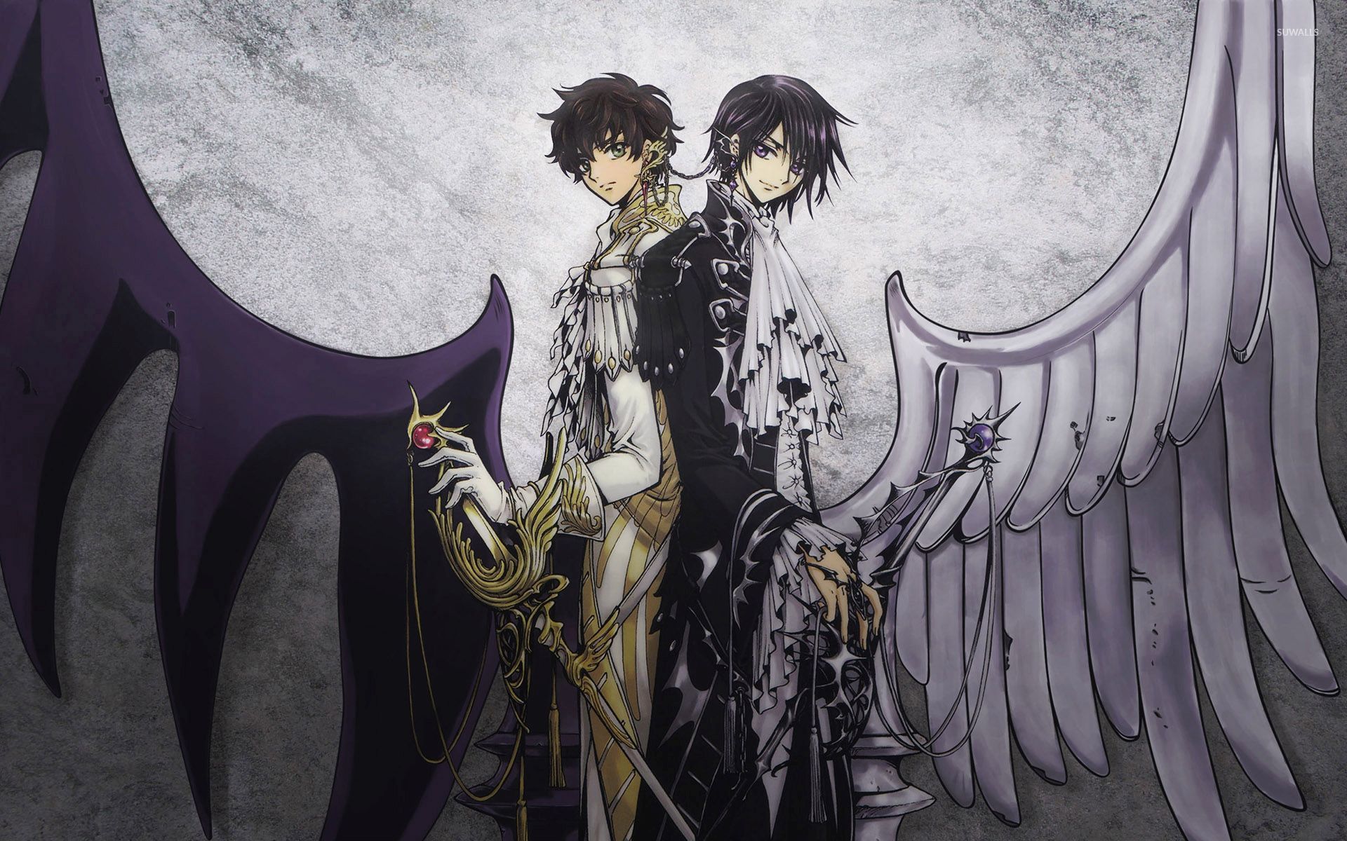 Code Geass Lelouch And Suzaku Wallpaper