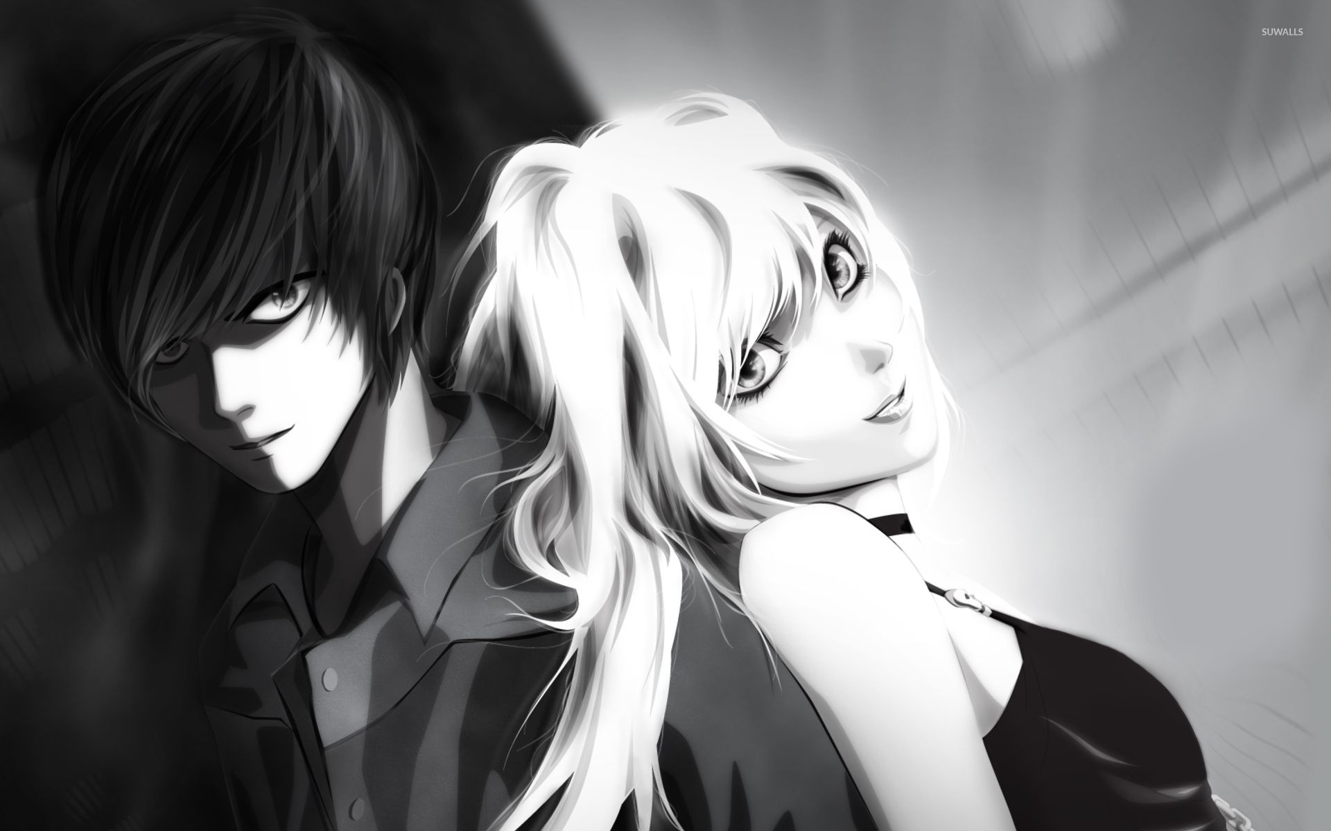 Light  Misa  Death Note wallpaper  Anime wallpapers  13670