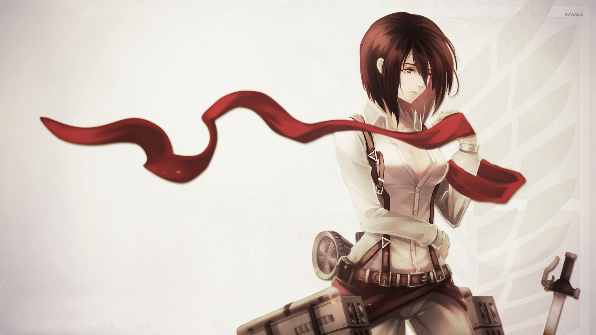 Mikasa Ackerman crying - Attack on Titan wallpaper - Anime wallpapers -  #54514