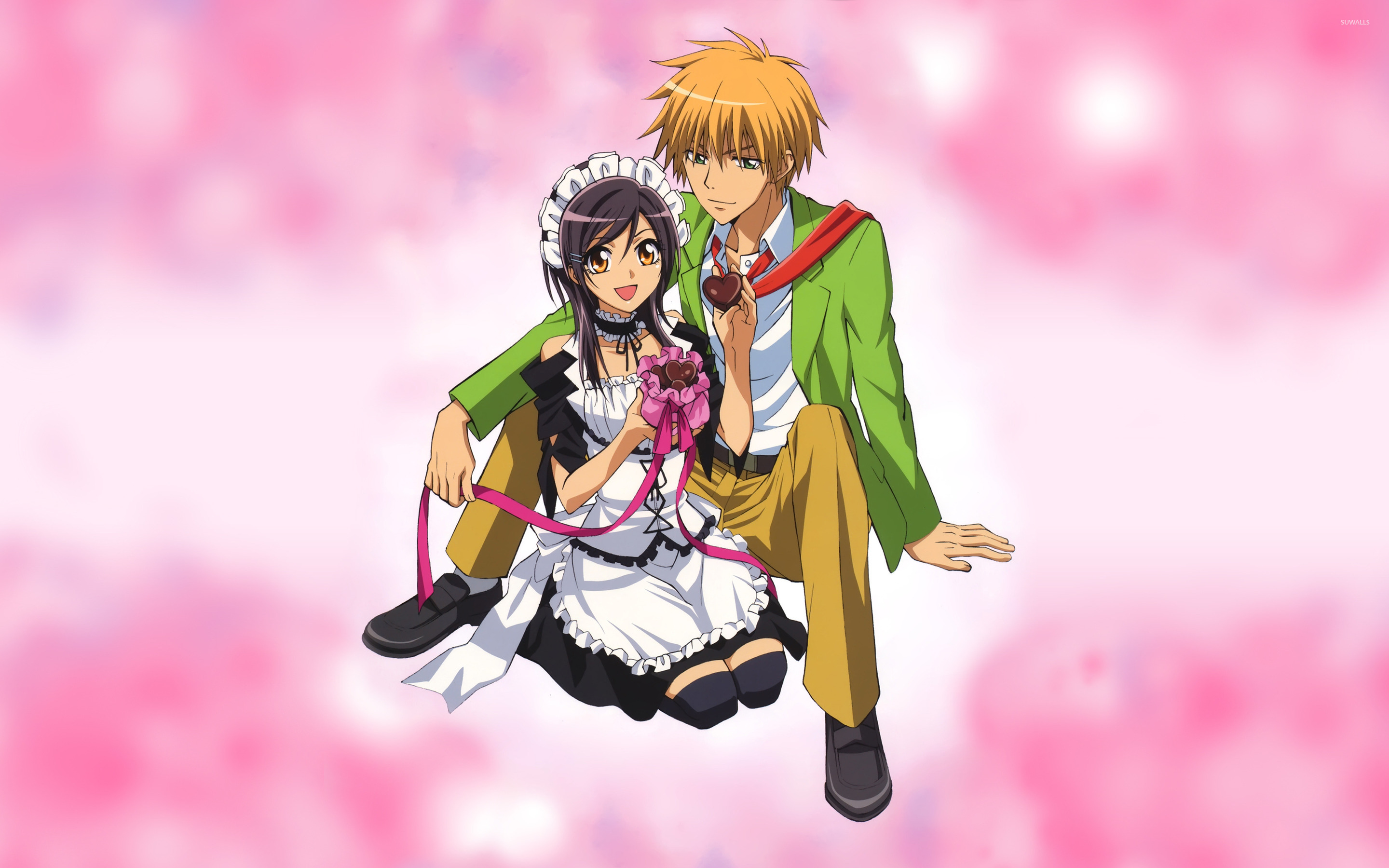 Misaki Ayuzawa and Takumi Usui - Maid Sama! wallpaper - Anime wallpapers - ...