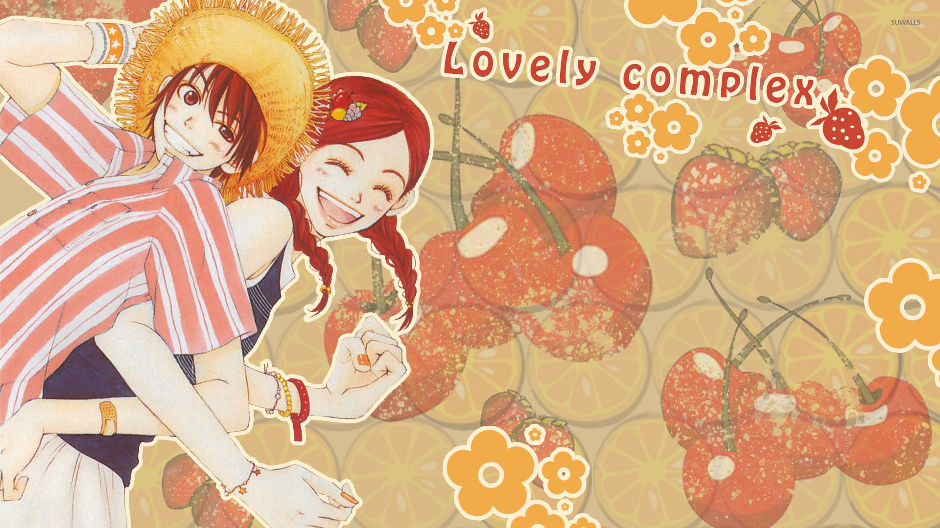 one piece nami and luffy wallpaper