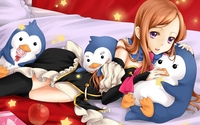Penguin Musume wallpaper 2560x1600 jpg