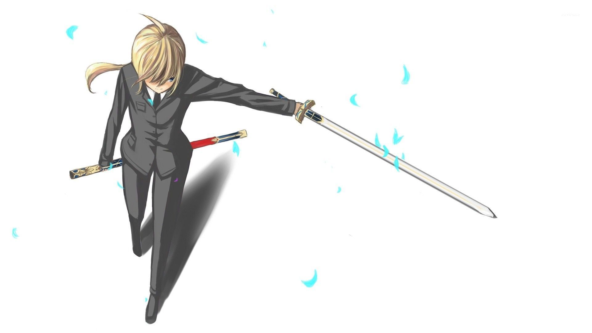 Saber in a black suit - Fate/stay night wallpaper - Anime wallpapers -  #50842