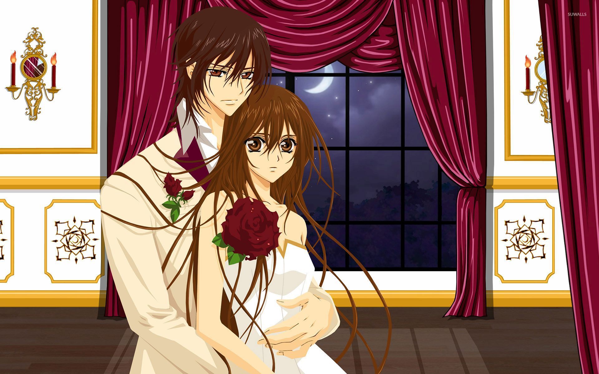 Yuki and Kaname - Vampire Knight Wallpaper 1920x1200.