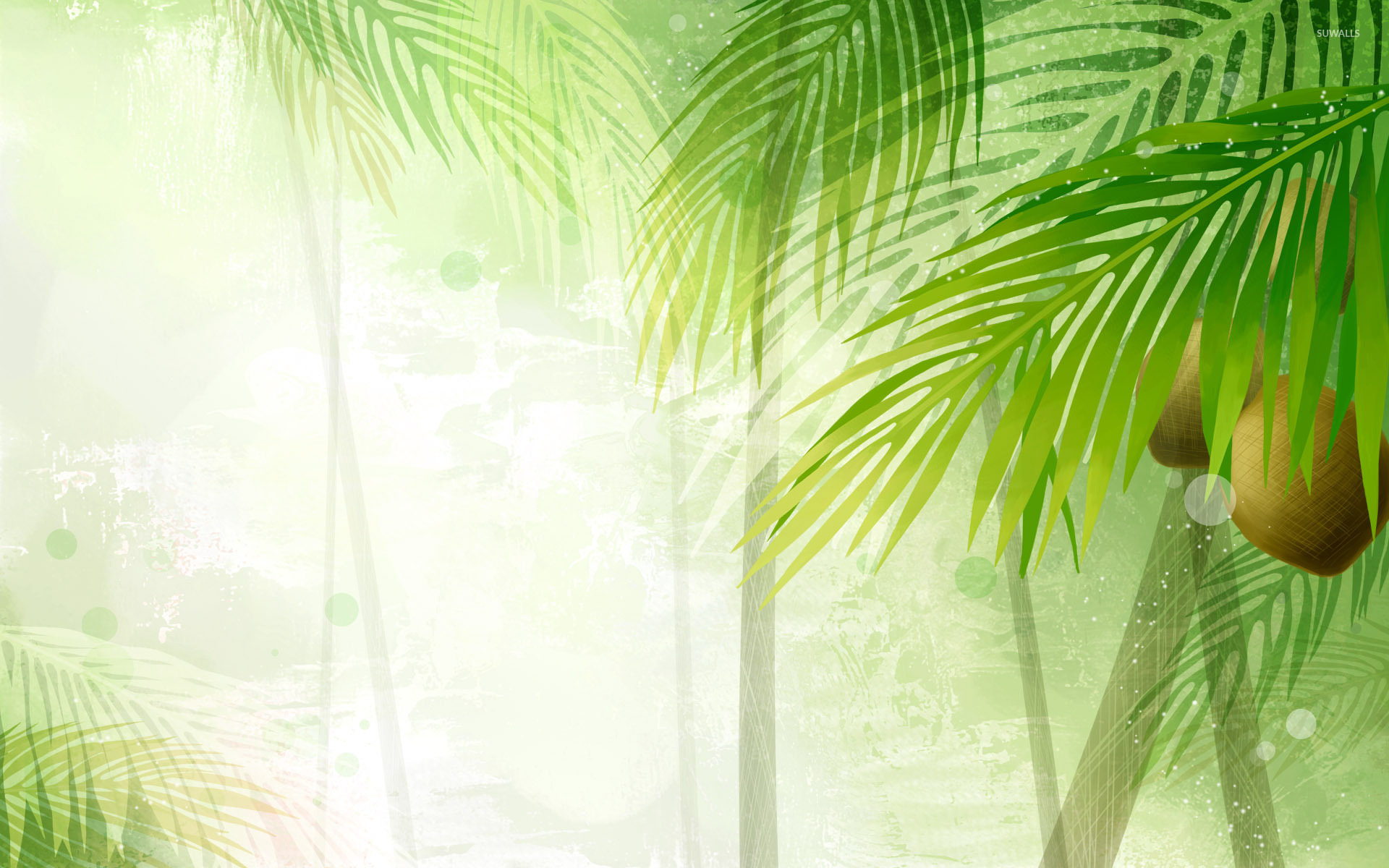 Coconut Trees Wallpaper Artistic Wallpapers 5283