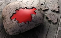 Cracking Heart Shell wallpaper 1920x1080 jpg
