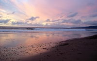 Amazing sunset at Myrtle Beach wallpaper 2560x1600 jpg