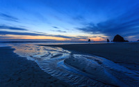 Blue ocean sunset wallpaper 3840x2160 jpg