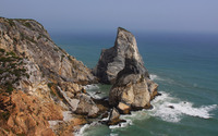 Cliffs at the ocean wallpaper 2880x1800 jpg