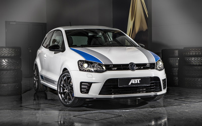 2013 ABT Volkswagen Polo R WRC front view wallpaper