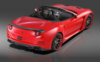 2015 Novitec Rosso Ferrari California back side top view wallpaper 2560x1600 jpg