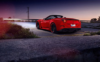 2015 Novitec Rosso Ferrari California back side view wallpaper 2560x1600 jpg