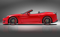 2015 Novitec Rosso Ferrari California convertible side view [2] wallpaper 2560x1600 jpg