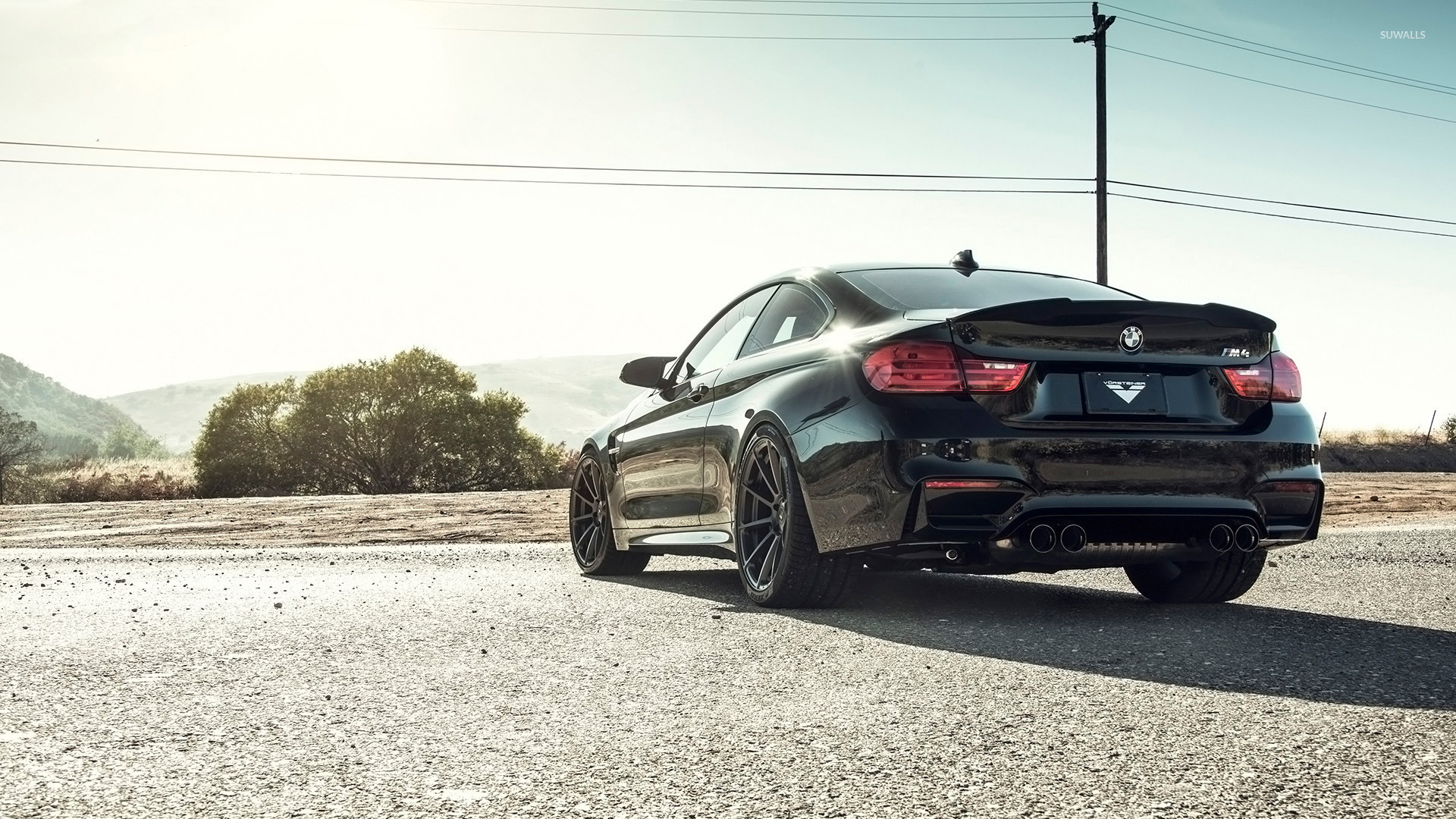 2015 Vorsteiner BMW M4 back view wallpaper - Car wallpapers - #50529