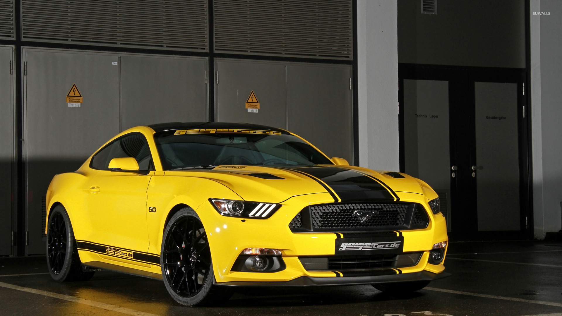 2015 Yellow GeigerCars Ford Mustang GT wallpaper - Car wallpapers - #49885