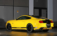 2015 Yellow GeigerCars Ford Mustang GT side view [2] wallpaper 2560x1600 jpg
