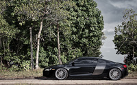 Audi R8 on a country road wallpaper 2560x1440 jpg