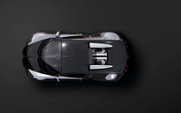 Black Bugatti Veyron top view wallpaper 2880x1800 jpg